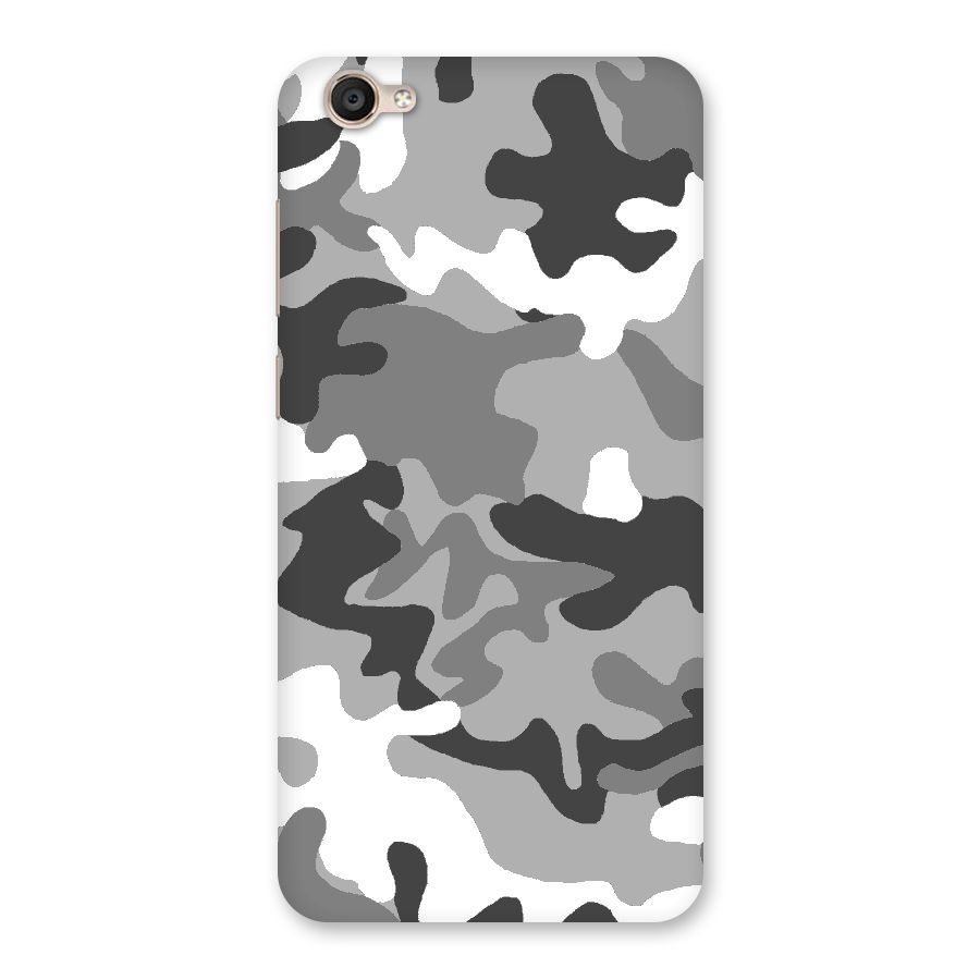 Grey Military Back Case for Vivo Y55