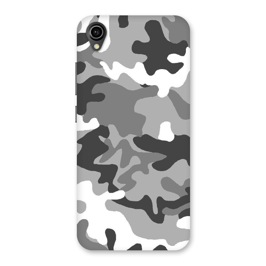 Grey Military Back Case for Vivo Y90