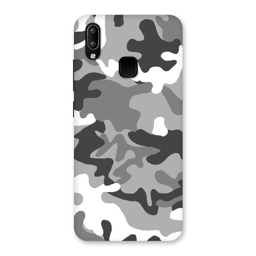 Grey Military Back Case for Vivo Y93