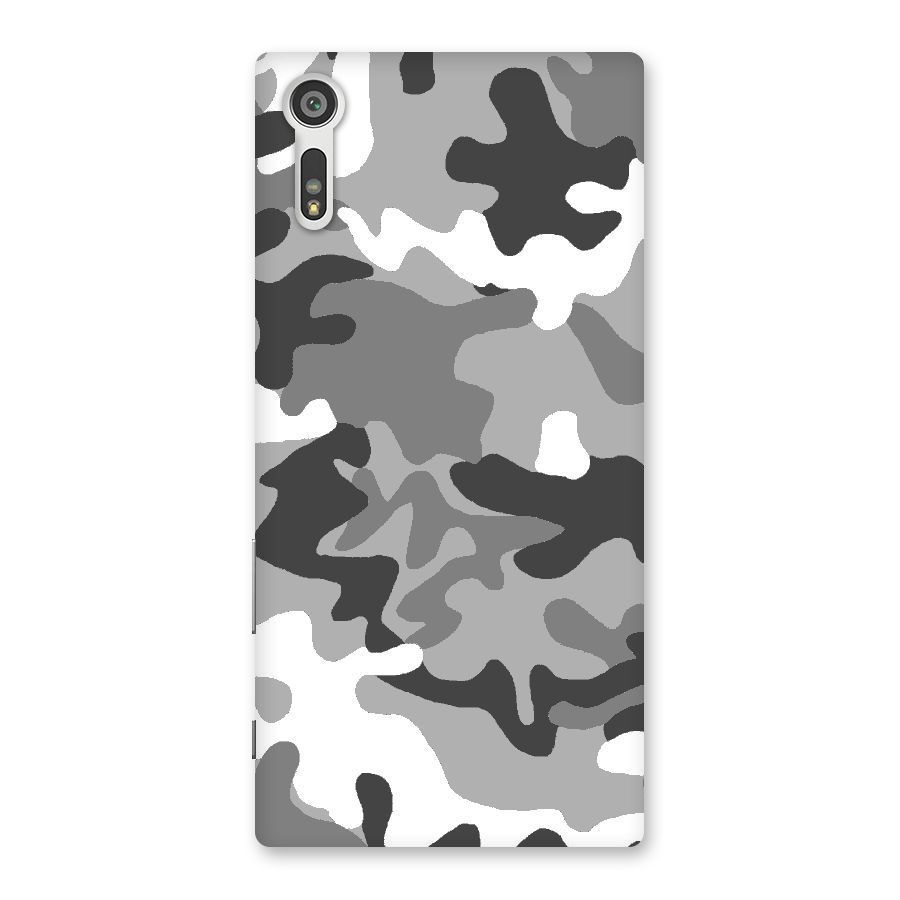 Grey Military Back Case for Xperia XZ