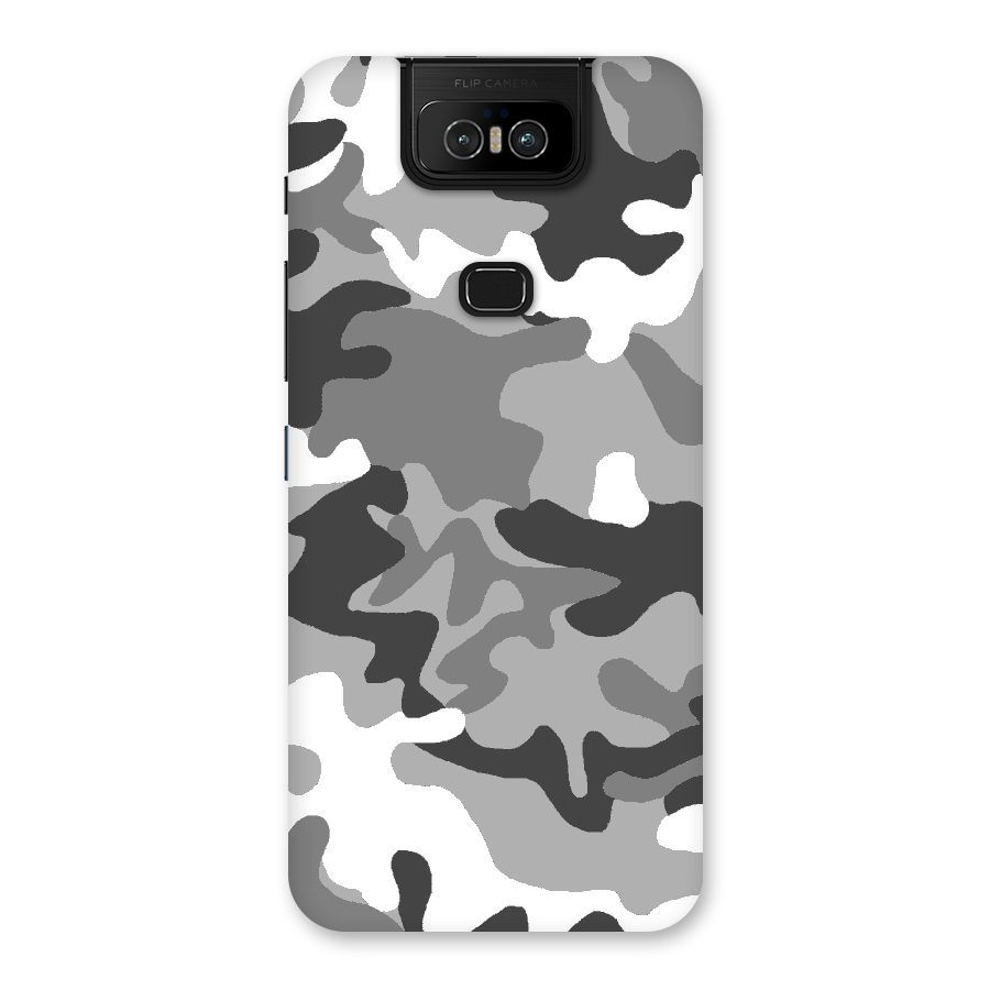 Grey Military Back Case for Zenfone 6z