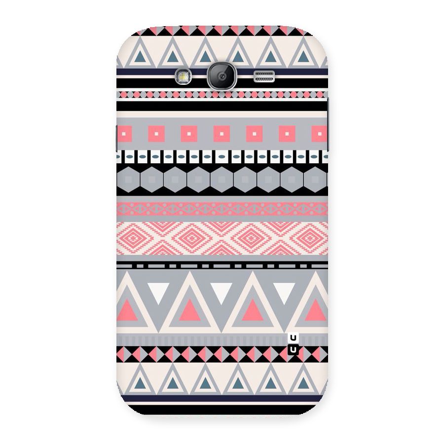 Grey Pink Pattern Back Case for Galaxy Grand Neo Plus
