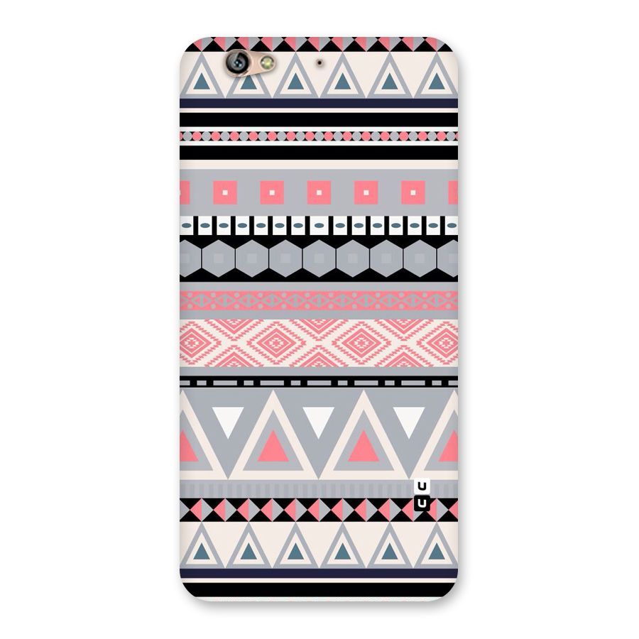 Grey Pink Pattern Back Case for Gionee S6