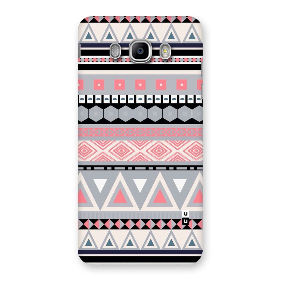 Grey Pink Pattern Back Case for Samsung Galaxy J5 2016