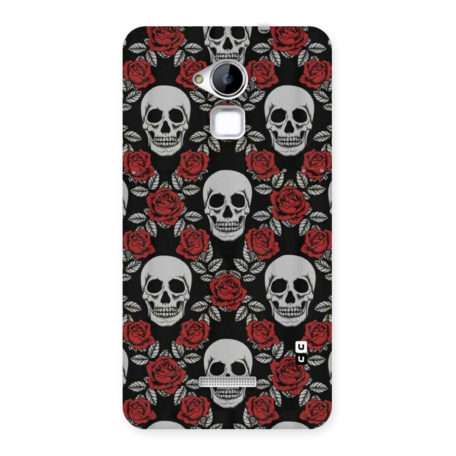 Grey Skulls Back Case for Coolpad Note 3