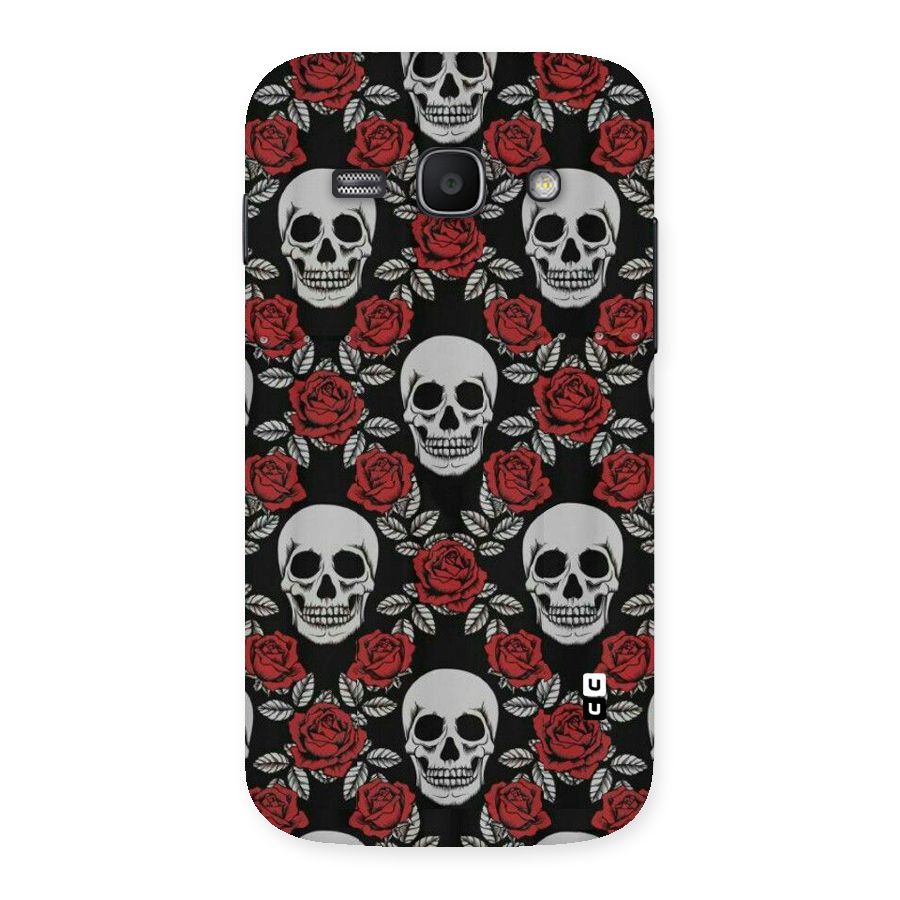 Grey Skulls Back Case for Galaxy Ace 3