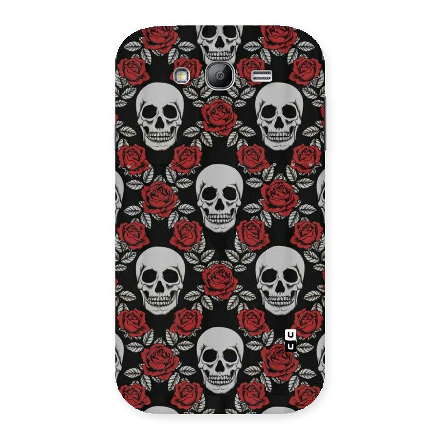 Grey Skulls Back Case for Galaxy Grand Neo Plus