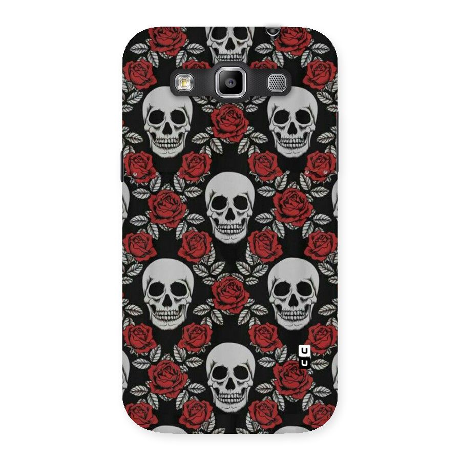 Grey Skulls Back Case for Galaxy Grand Quattro