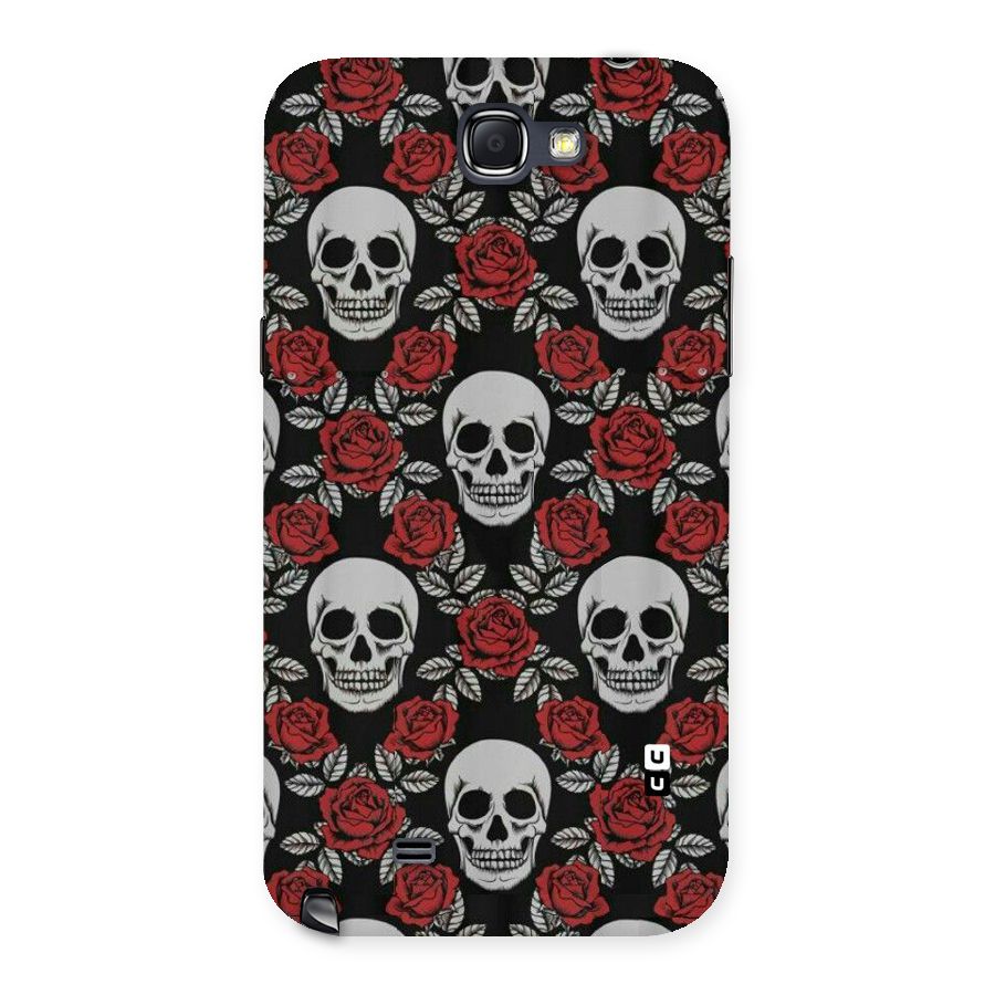 Grey Skulls Back Case for Galaxy Note 2