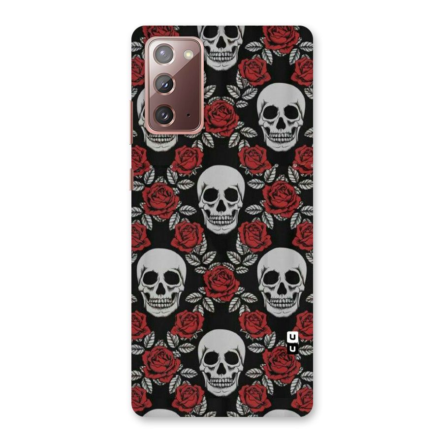Grey Skulls Back Case for Galaxy Note 20