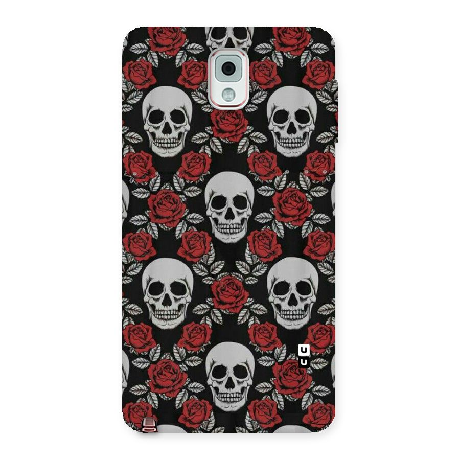 Grey Skulls Back Case for Galaxy Note 3