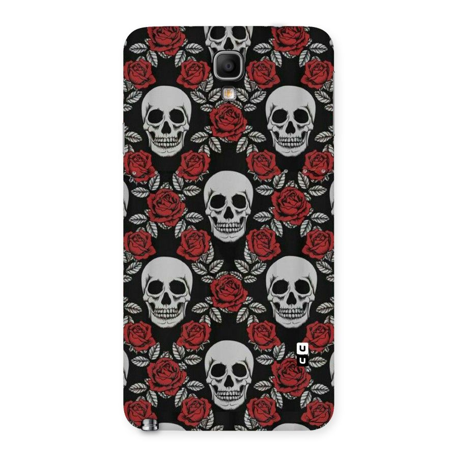 Grey Skulls Back Case for Galaxy Note 3 Neo