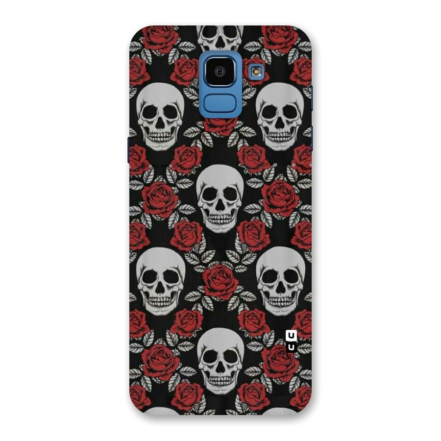 Grey Skulls Back Case for Galaxy On6