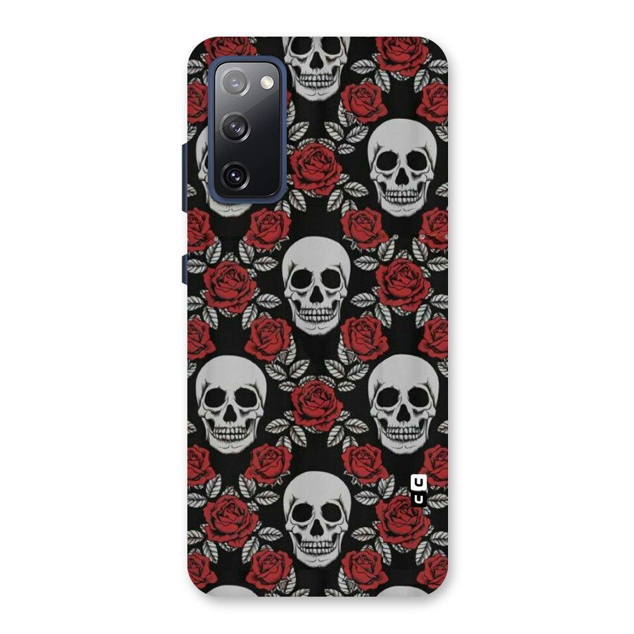 Grey Skulls Back Case for Galaxy S20 FE