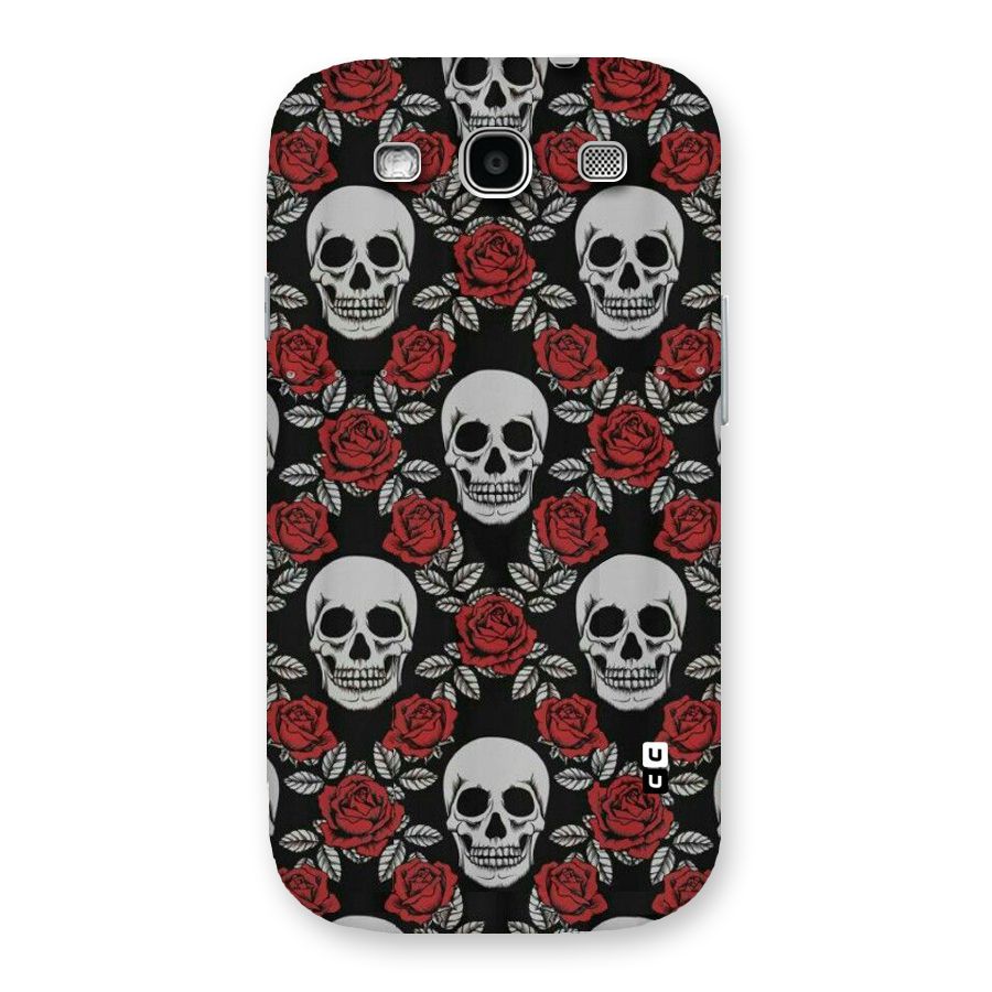 Grey Skulls Back Case for Galaxy S3