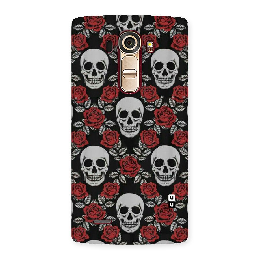 Grey Skulls Back Case for LG G4
