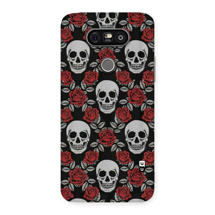 Grey Skulls Back Case for LG G5