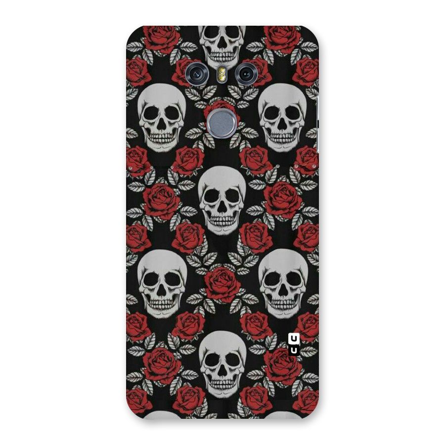 Grey Skulls Back Case for LG G6