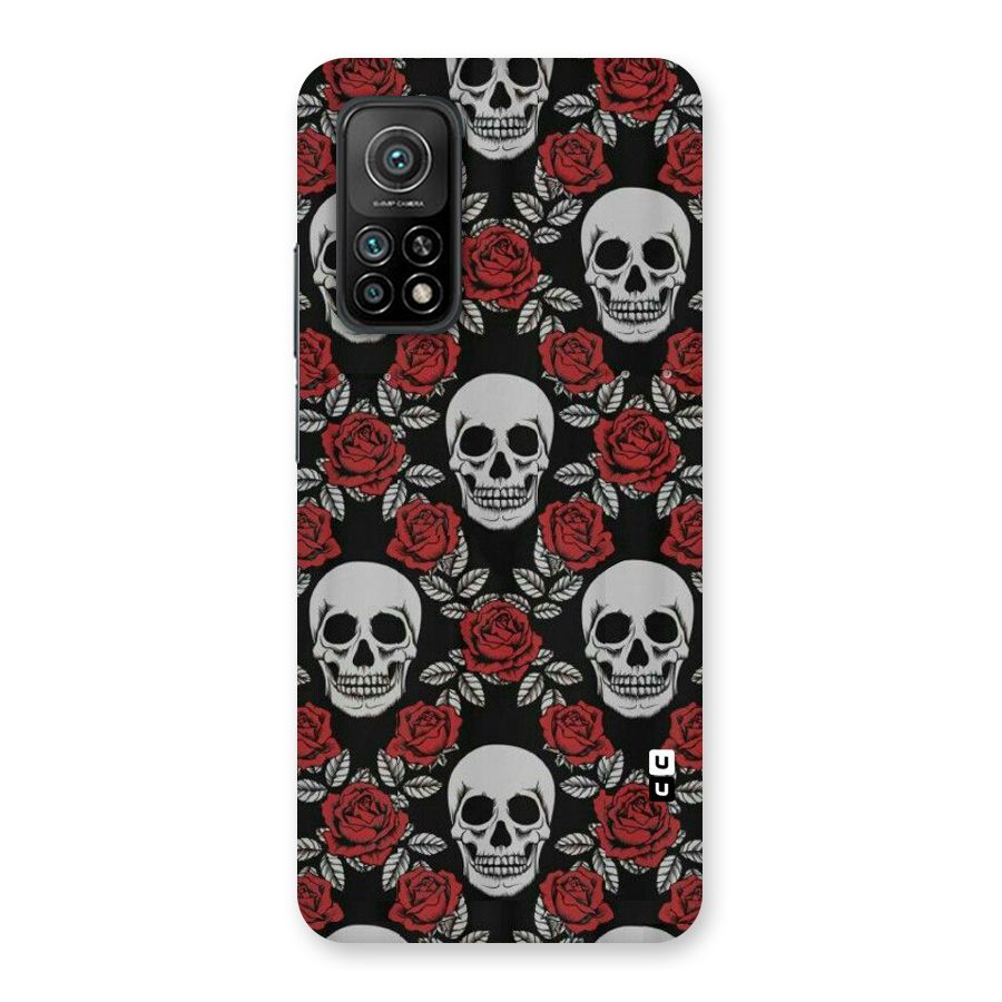 Grey Skulls Back Case for Mi 10T 5G