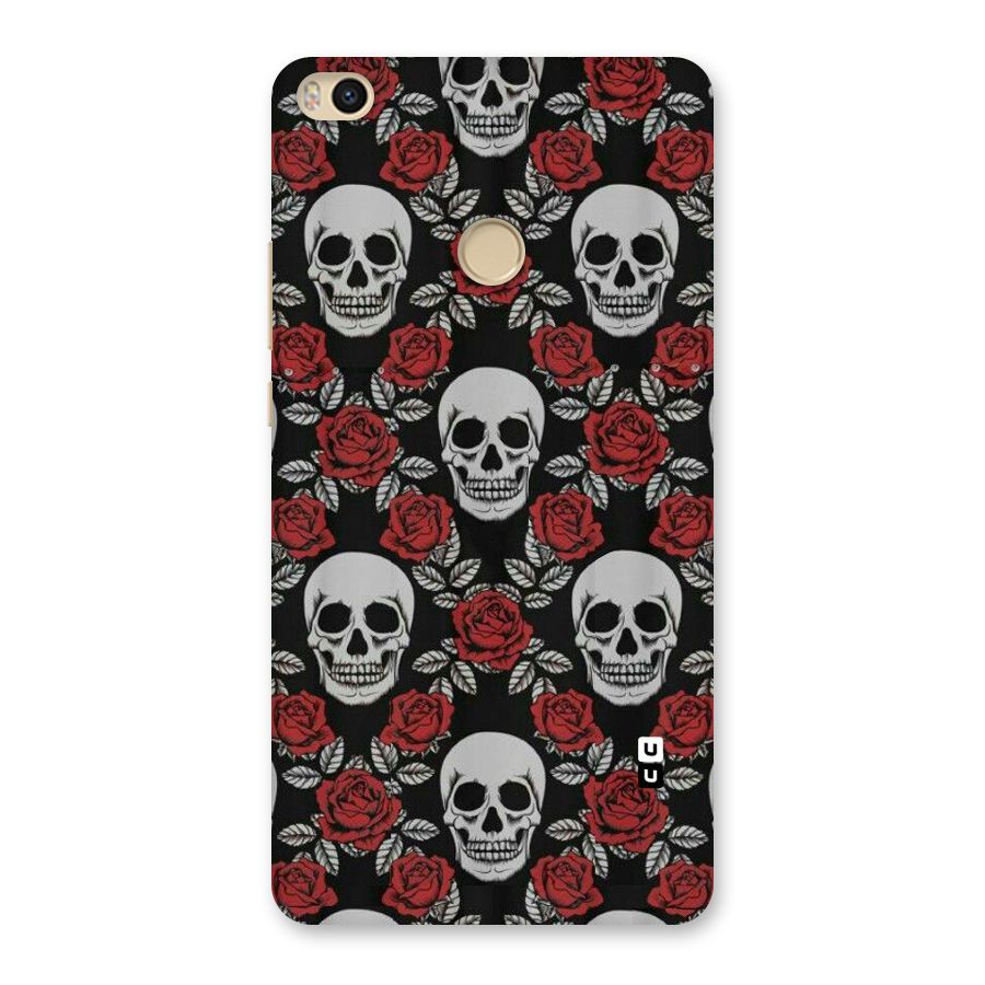 Grey Skulls Back Case for Mi Max 2
