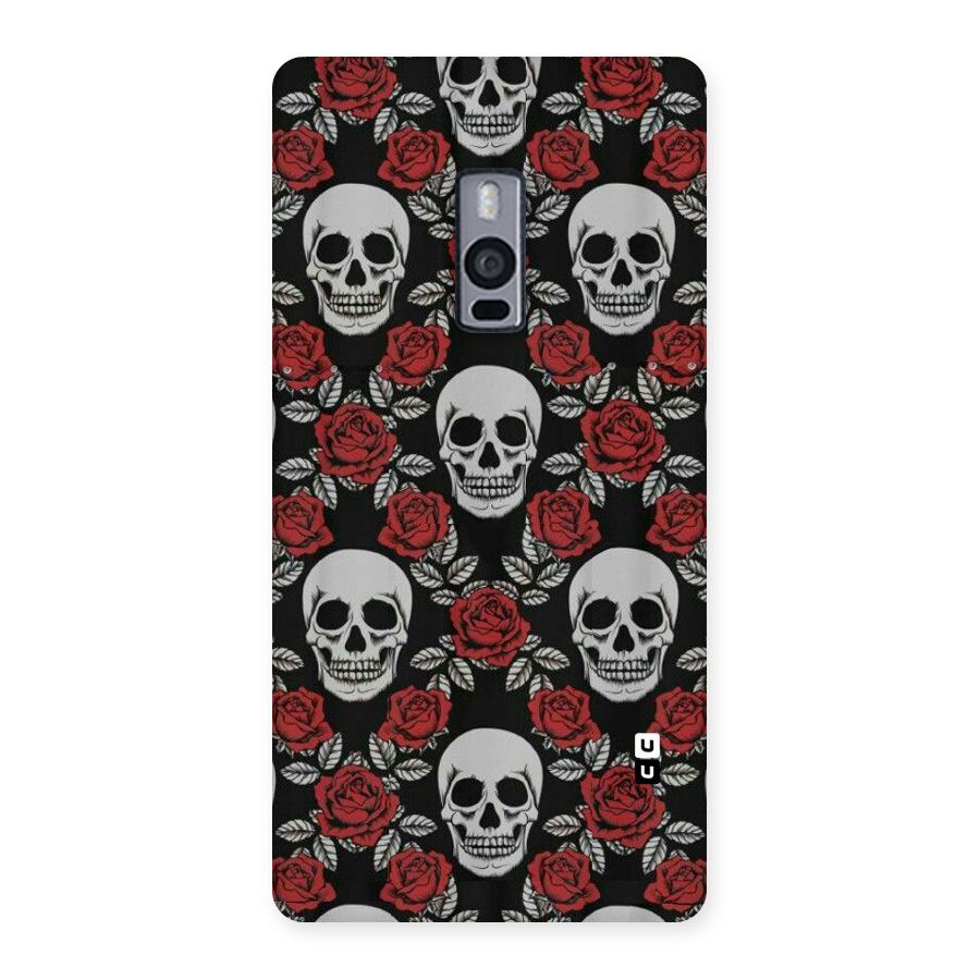Grey Skulls Back Case for OnePlus Two