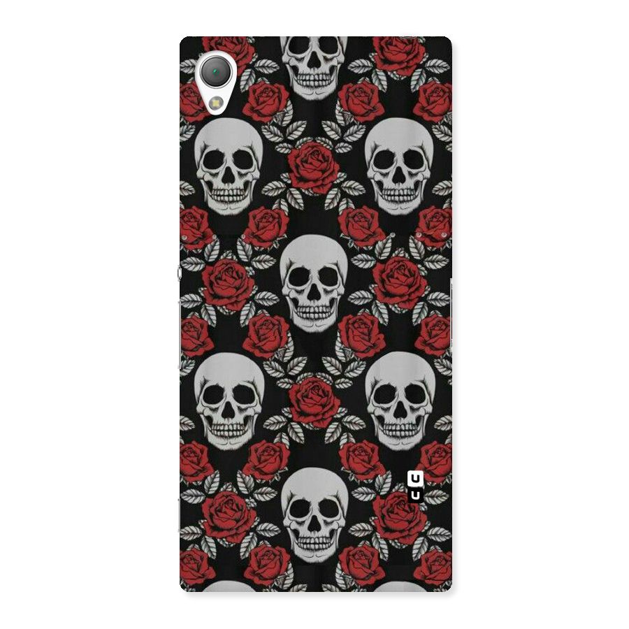 Grey Skulls Back Case for Sony Xperia Z3