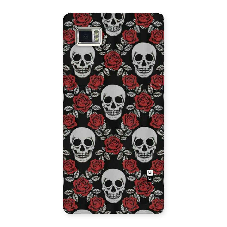 Grey Skulls Back Case for Vibe Z2 Pro K920