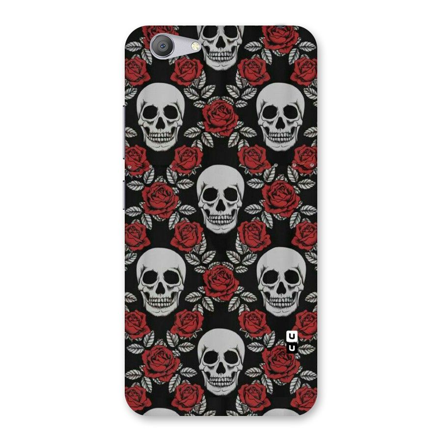 Grey Skulls Back Case for Vivo Y53
