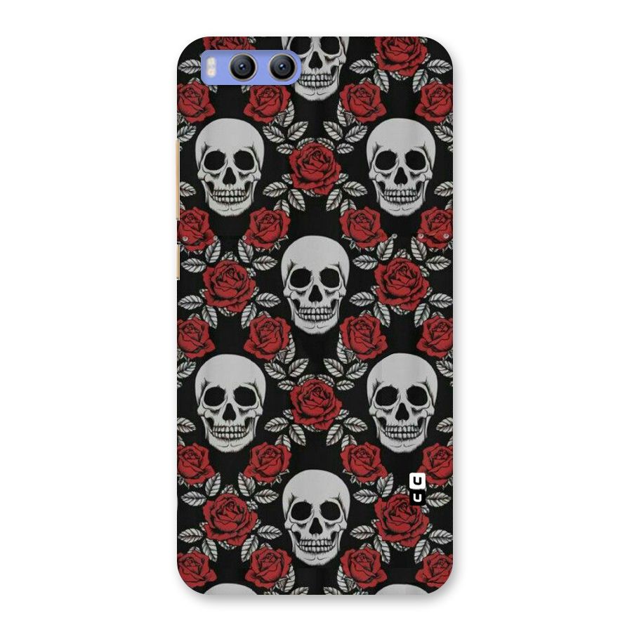 Grey Skulls Back Case for Xiaomi Mi 6