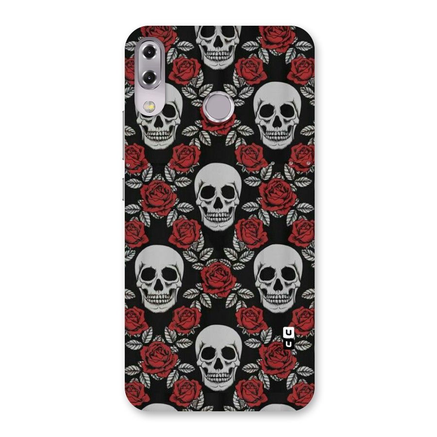 Grey Skulls Back Case for Zenfone 5Z