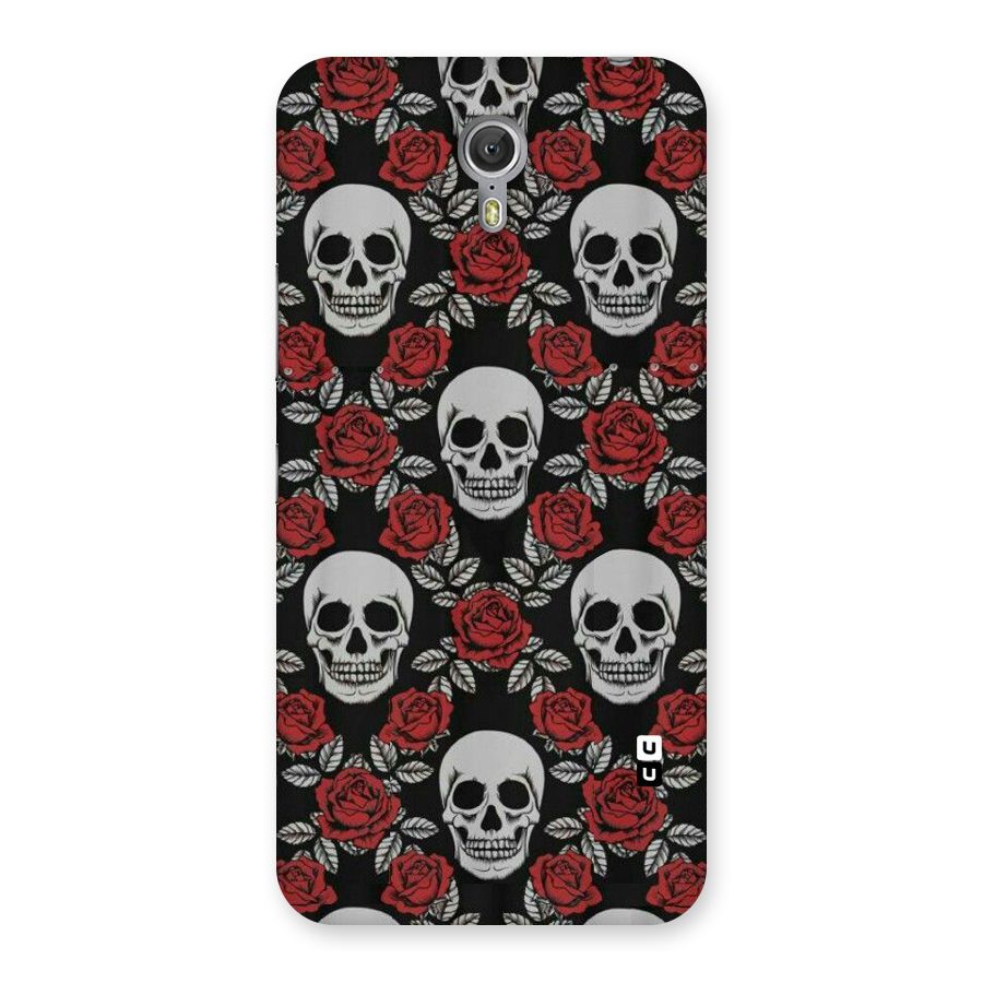 Grey Skulls Back Case for Zuk Z1