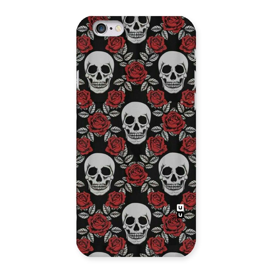 Grey Skulls Back Case for iPhone 6 6S