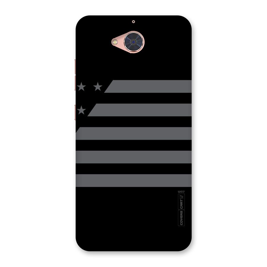 Grey Star Striped Pattern Back Case for Gionee S6 Pro