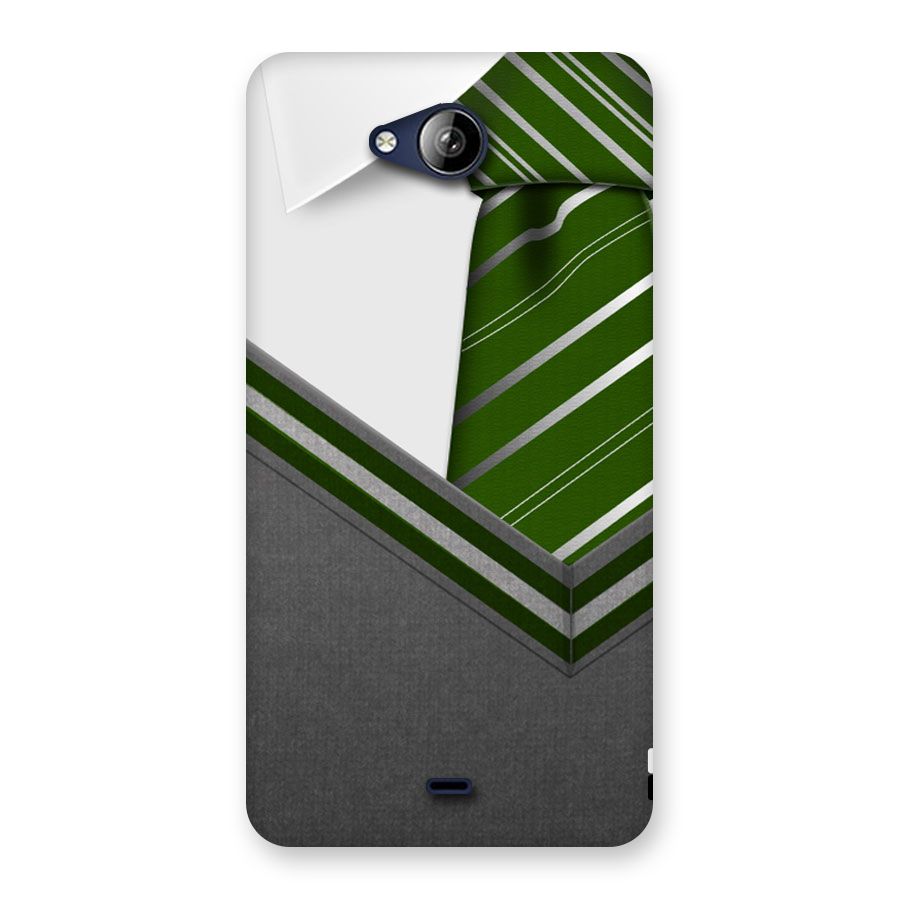 Grey Sweater Back Case for Canvas Play Q355