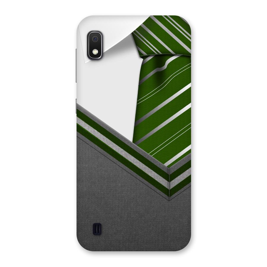 Grey Sweater Back Case for Galaxy A10
