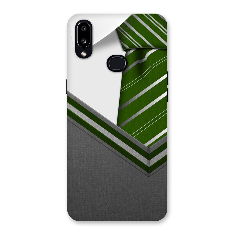 Grey Sweater Back Case for Galaxy A10s
