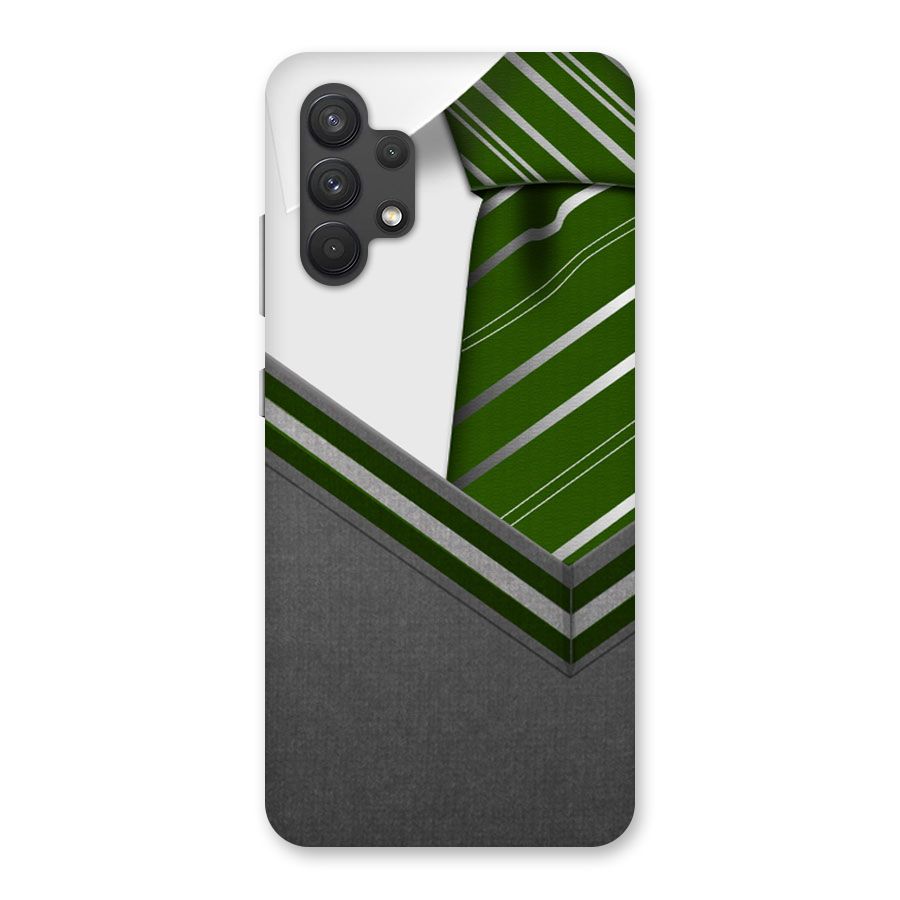 Grey Sweater Back Case for Galaxy A32