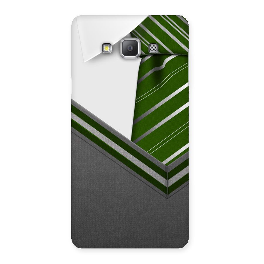 Grey Sweater Back Case for Galaxy A7