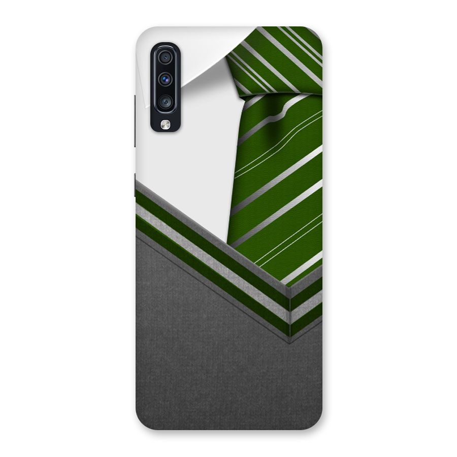 Grey Sweater Back Case for Galaxy A70
