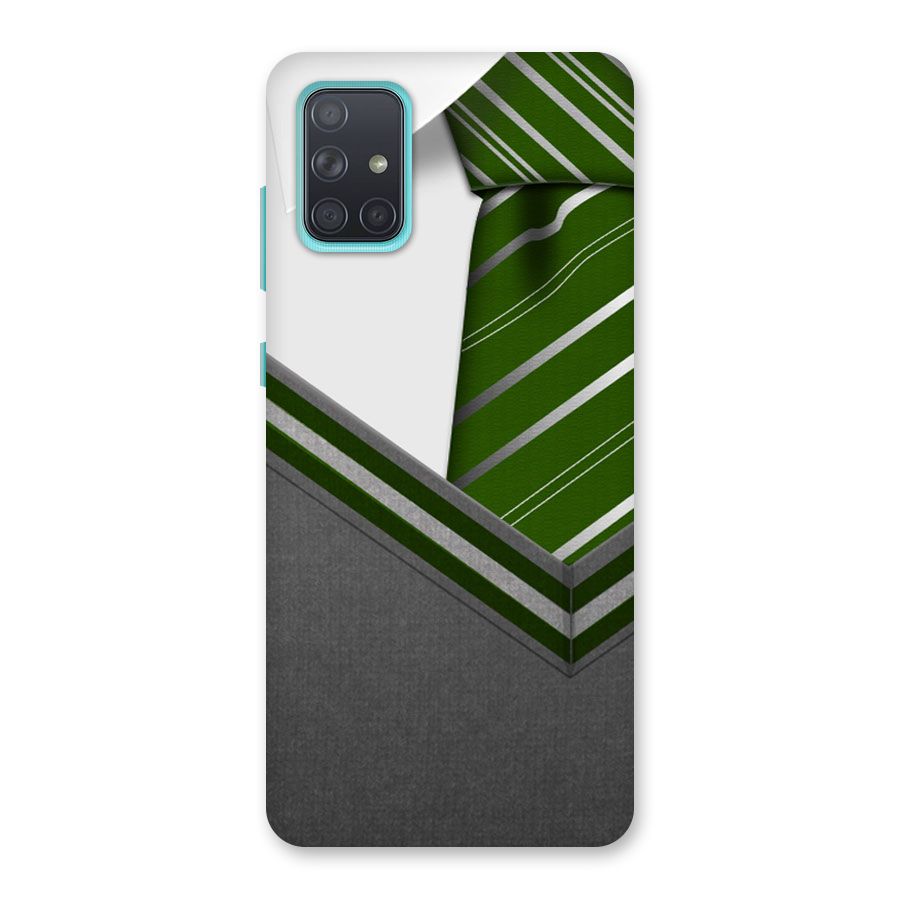 Grey Sweater Back Case for Galaxy A71