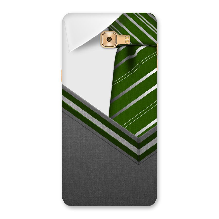 Grey Sweater Back Case for Galaxy C9 Pro