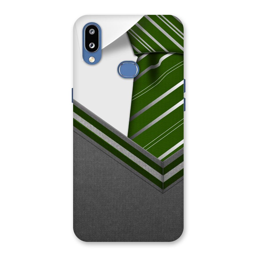 Grey Sweater Back Case for Galaxy M01s