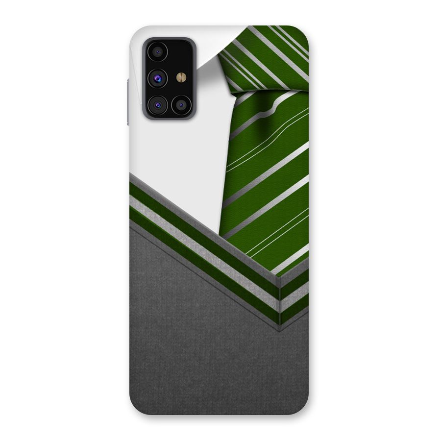 Grey Sweater Back Case for Galaxy M31s