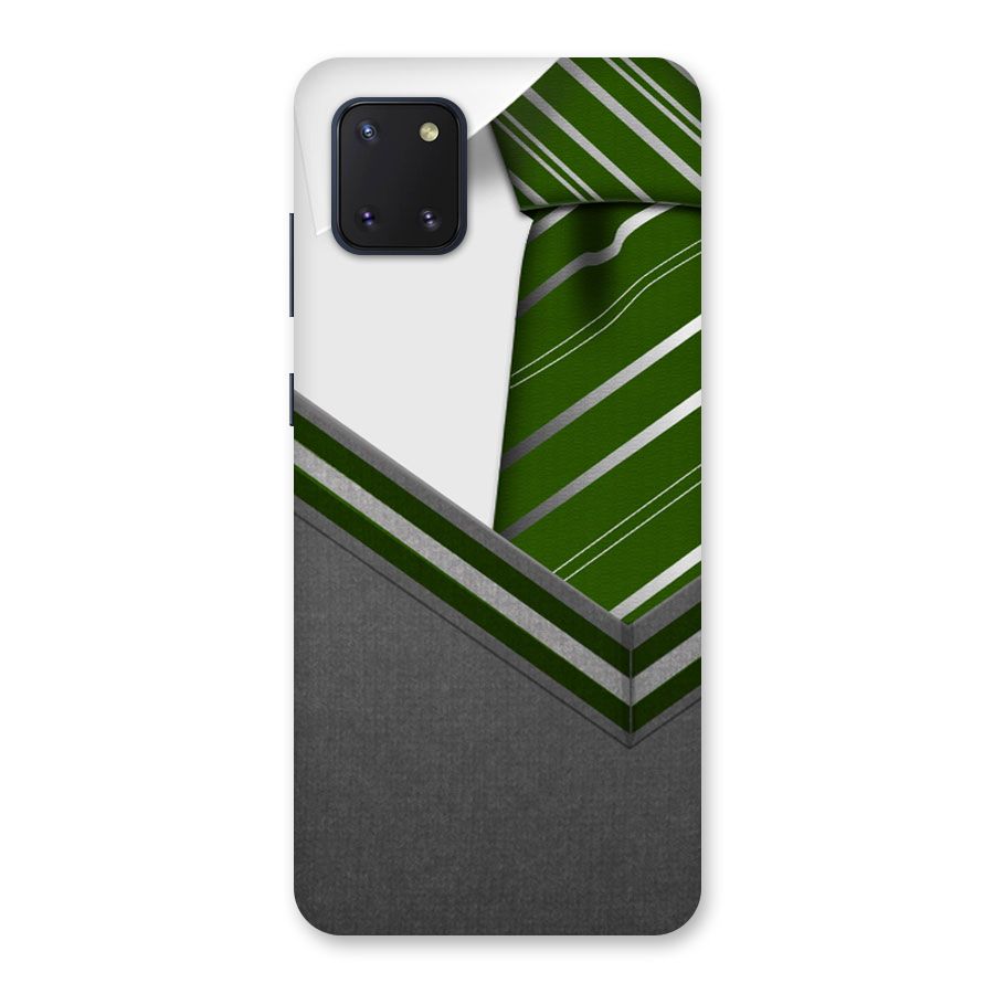 Grey Sweater Back Case for Galaxy Note 10 Lite