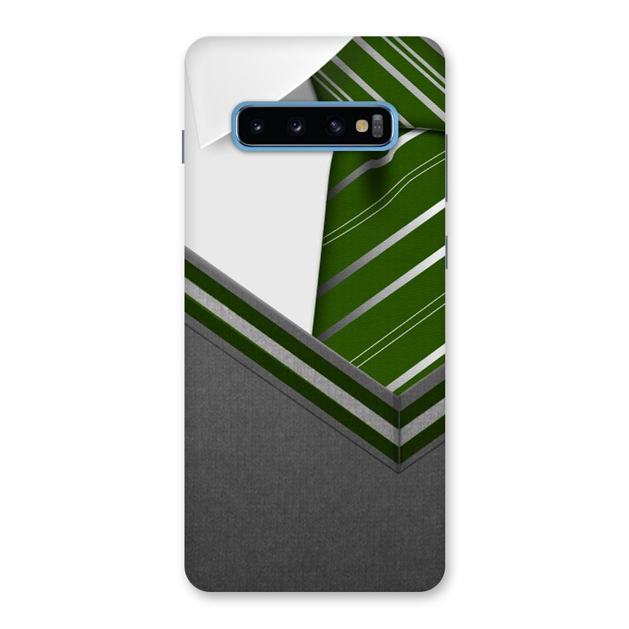Grey Sweater Back Case for Galaxy S10 Plus