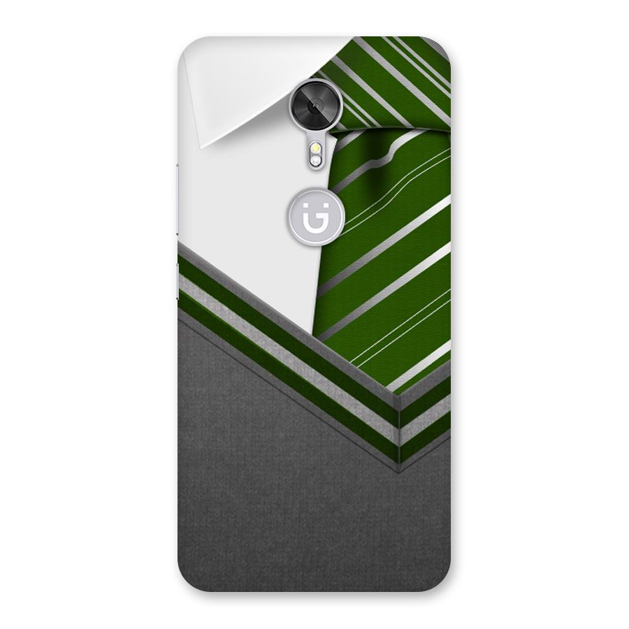 Grey Sweater Back Case for Gionee A1
