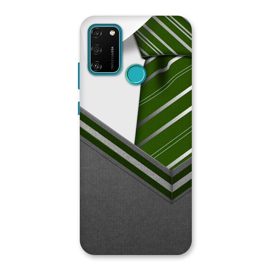 Grey Sweater Back Case for Honor 9A