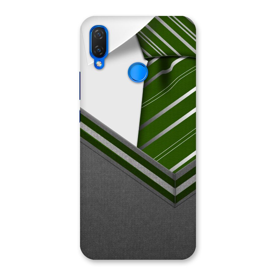 Grey Sweater Back Case for Huawei P Smart+