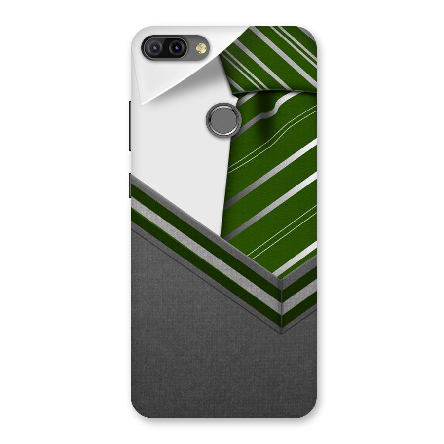 Grey Sweater Back Case for Infinix Hot 6 Pro