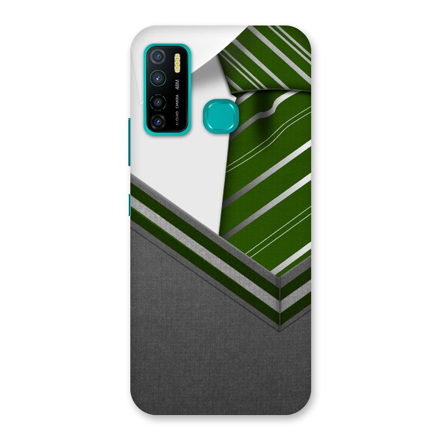 Grey Sweater Back Case for Infinix Hot 9 Pro